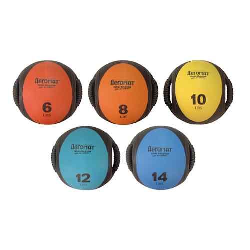 Dual Grip Medicine Ball Set 6 8 10 12 14 Crossfit