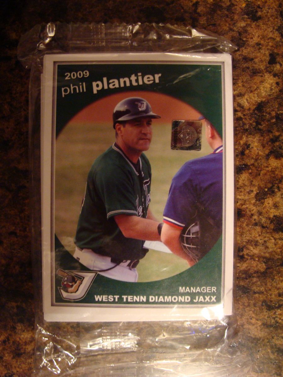 2009 West TN Diamond Jaxx Team Set Phil Plantier Greg Halman