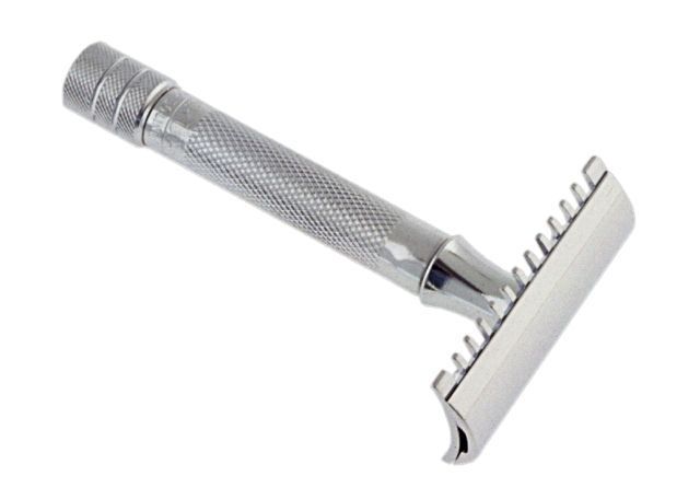 Merkur Double Edge Safety Razor with Comb Guard 157