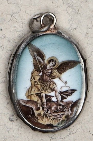 Ceramic Pendant St Michael Cera 137