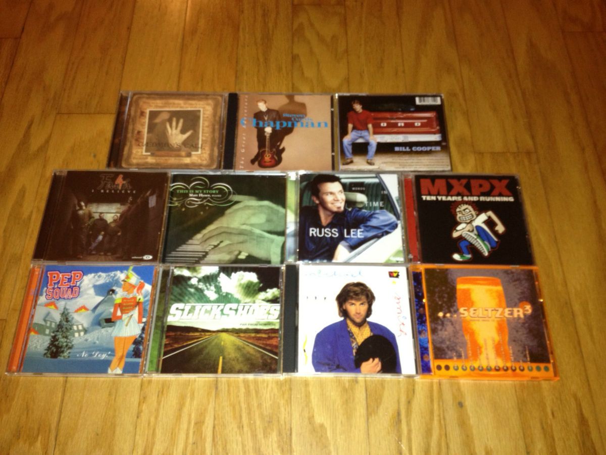  Music Lot Steven Curtis Chapman Michael W Smith MxPx Slick Shoes