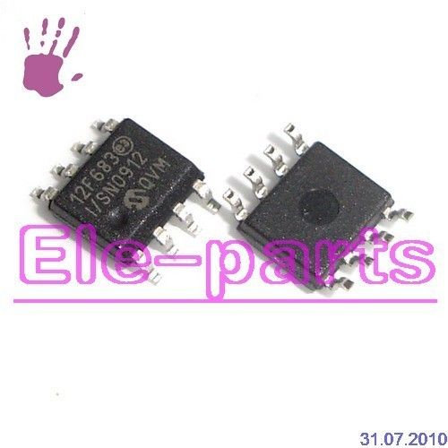 10 Pcs PIC12F683 I SN SOP 8 12F683 I SN Microcontrollers