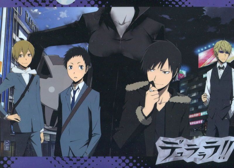 Clear File Folder Official Japan Izaya Shizuo Masaomi Mikado