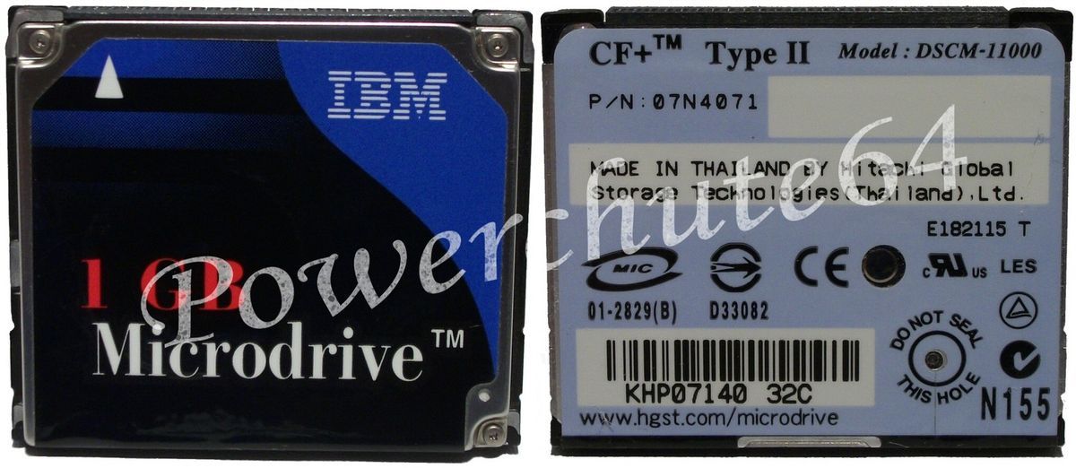 1GB IBM Microdrive 1 GB