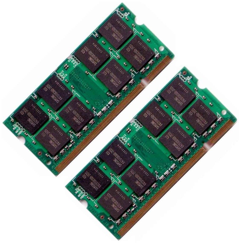 micron 4GB= 2gb x2 LAPTOP Memory RAM DDR2 HP DELL 667mhz pc2 5300