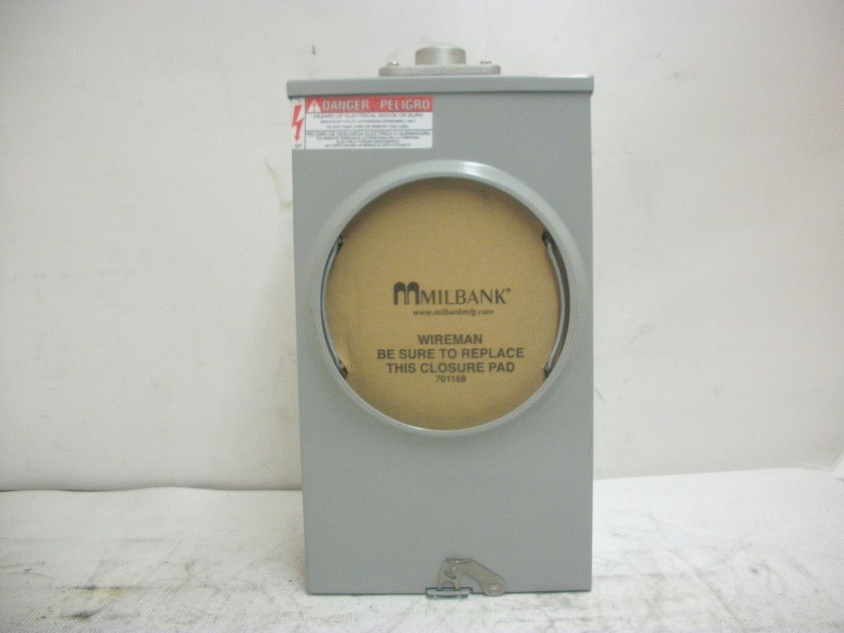 Milbank Meter Socket Type 3R Enclosure