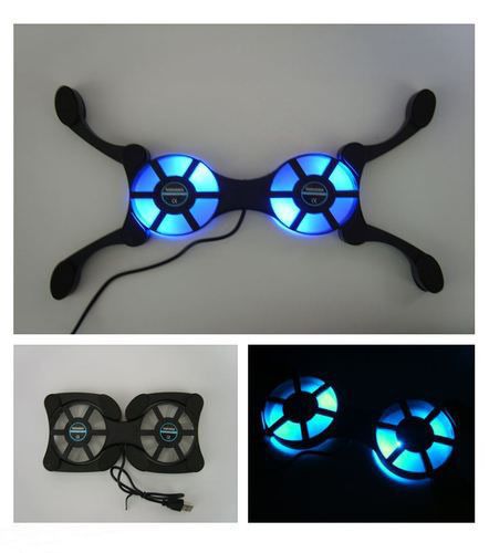 Microsoft Xbox Xbox 360 Cooling Stand Pad With Ultra Blue LED Vortex
