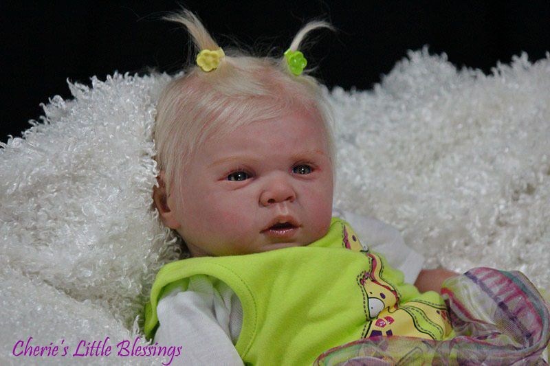 Reborn Doll Baby Girl Beautiful Newborn Gabriel Michelle Fagan