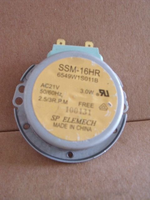 AC21V 3W Microwave Turntable Motor Sharp Kenmore Samsung GE