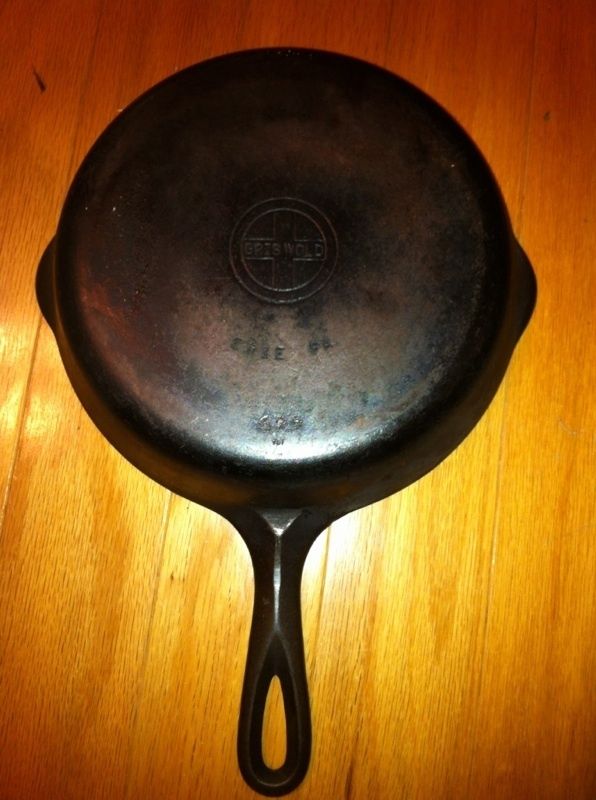 Vintage Griswold #6 Cast Iron Skillet + 2 Wagner Ware #3 & # 6 Cast