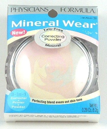 PHYSICIANS FORMULA Mineral Wear CREAMY NATURAL 7038 Correcting Powder