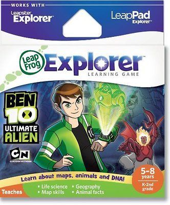 Leapfrog Leapster Explorer Leappad 2 Game Ben 10 Leap Pad 1 GS