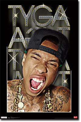 Tyga Bling Hip Hop Rap Music Poster