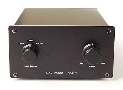 DALAUDIO Passive Preamp wtih 2 Line Inputs, 100K Alps pot