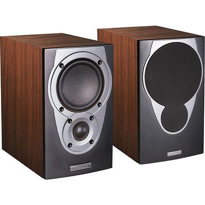 Mission MX2 Bookshelf Speakers (Walnut)