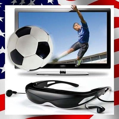 80 iTheater 3D TV Style Stereoscopic Virtual 3D Video Glasses + 4GB