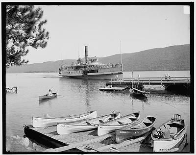 Boat house,Sagamore,Rogers Slide,Lake George,Adirondack Mountains,New