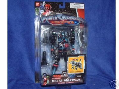 Power Rangers SPD Shadow Delta Morphin Ranger New