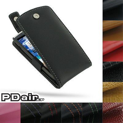 Leather Case for Acer CloudMobile S500 (TOP Type W/Clip) by PDair