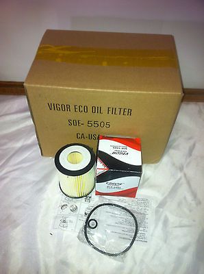 LOT OF 6 L15505 SOE 5505 CH9641 P960 HU711/2 VIGOR OIL FILTER