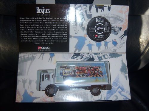 The BEATLES CORGI AEC FLATBED LORRY BRAND NEW BOXED MINT FAB