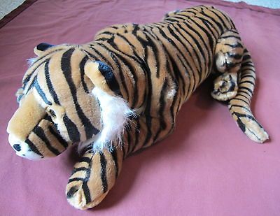Animal Adventure Bengal Tiger Plush Stuffed Striped Doll 30 Realistic