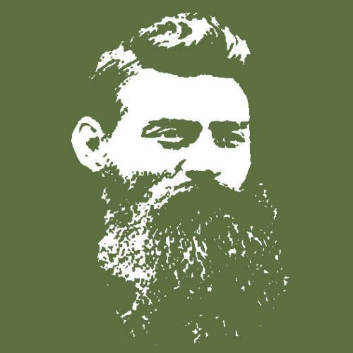 Ned Kelly bushranger outlaw bank robber T shirt LOOK