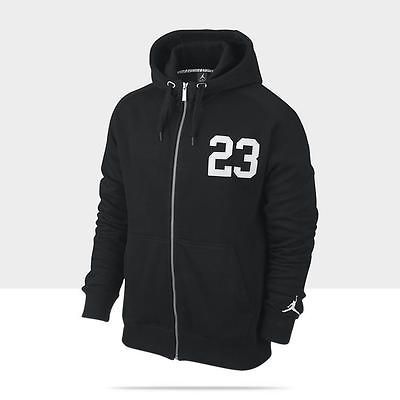 Air Jordan Brooklyn 63 Graphic Hoodie 507961 010 Black White