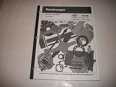 ROADRANGER TRANSMISSIONS AIR SYSTEM OPERATION +TRBL.SHOOTING MANUAL