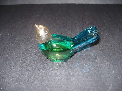 Avon Blue Bird of Happiness Charisma Cologne Perfume Decanter Bottle 1