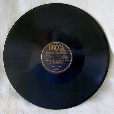 al jolson decca records