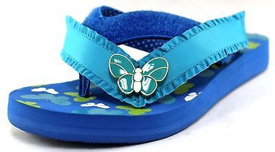 Phillips Switchflops VELCRO Top 6002 ALDEN BLUE BUTTERFLY Flip Flop