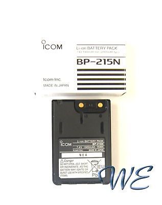 NEW ICOM BP 215N Li Ion Battery 2000mAh for IC M1V IC M1EURO V IC