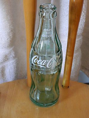 Coke 6.5 oz Soda Bottle Circa 1985 Andalusia Alabama