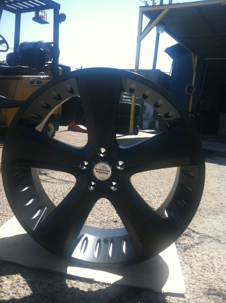 American Racing Dodge Charger rims