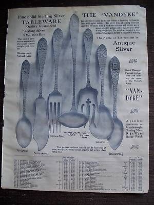 antique silverware in Metalware