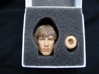 FIGURE HEAD SCULPT CHUCK NORRIS CIAN WAY OF THE DRAGON BRUCE LEE