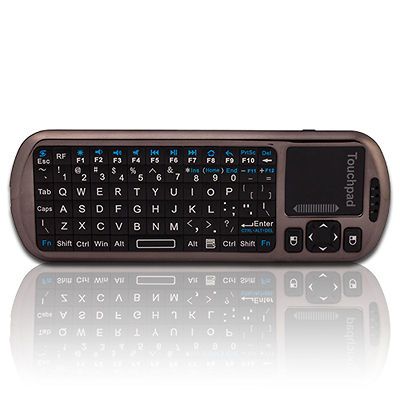 English 2.4 RF Mini Keyboard linux android windows laser backlight