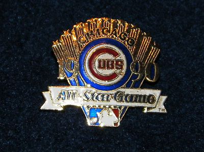 CHICAGO CUBS Baseball Team Advertising Promo Lapel Pin / Tie Tack