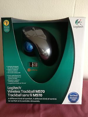 Wireless Trackball Mouse M570 PC & Mac Great gift for Holidays