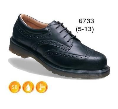 Dr Marten DM Brogue Safety Work Shoe