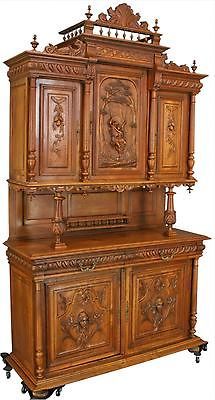 antique buffet hutch