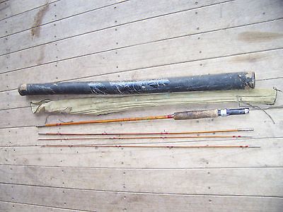 VINTAGE HORROCKS IBBOTSON GOVERNOR FLY ROD 8 6 4 1/2OZ FISHING POLE