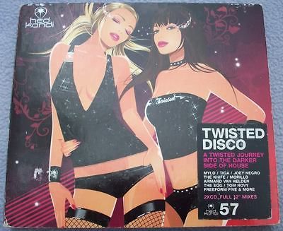 TWISTED DISCO HEDK 057 Dance House 2 CD Mylo Tiga Armand Van Helden