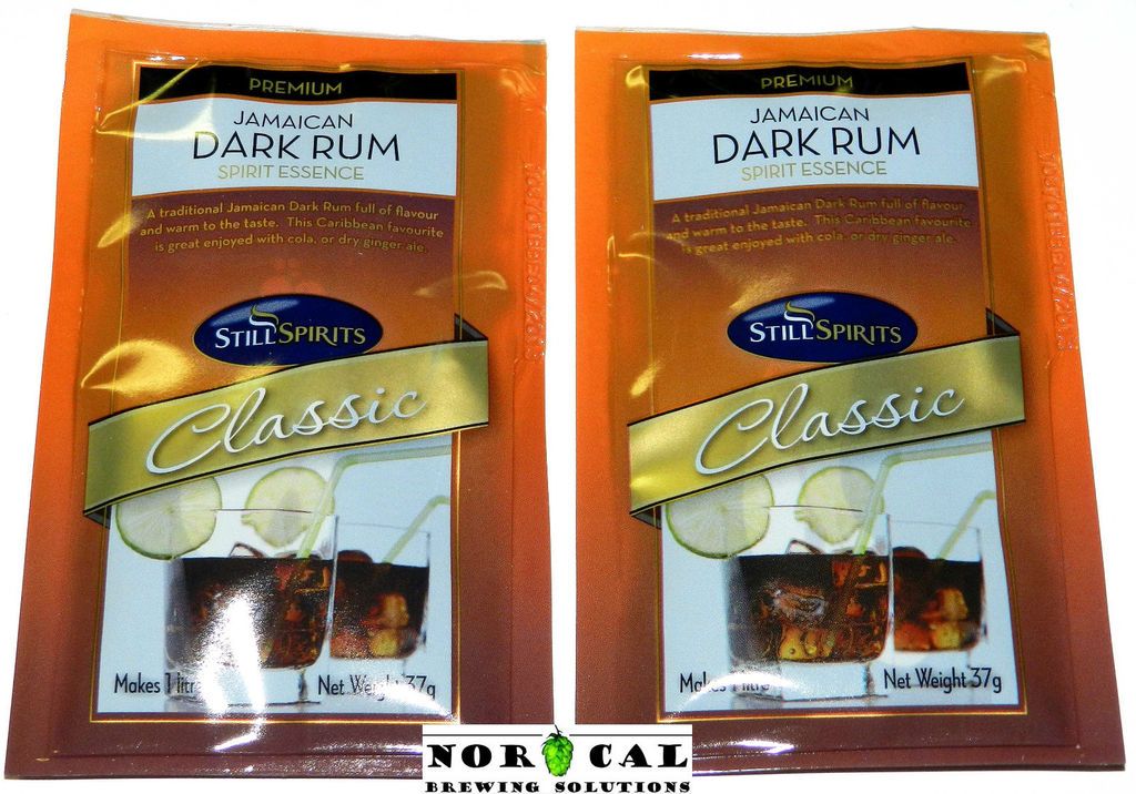 Still Spirits CLASSIC JAMAICAN DARK RUM ESSENCE Sachet Spirit Vodka 2