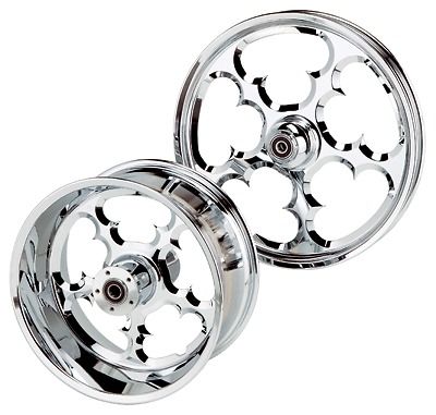 Arlen Ness Jagged 16x5.0 Billet Chrome Wheel, Victory Vision XC/XR