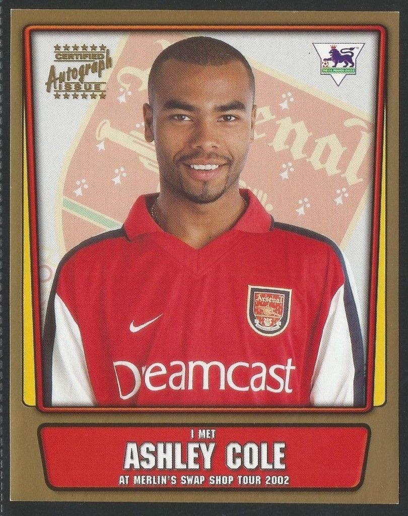 MERLIN 2002 SWAP SHOP TOUR   ARSENAL / CHELSEA   ASHLEY COLE   EXTRA