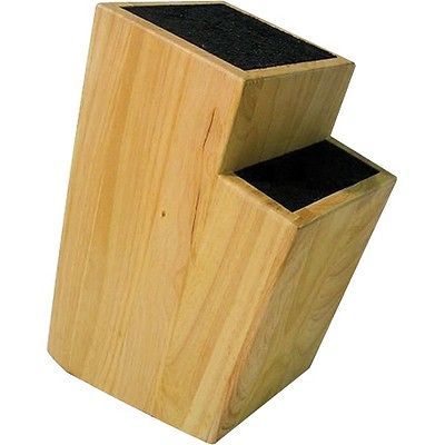 ARY Kapoosh Knife Block (Holder) Small Blk   Black Woodgrain