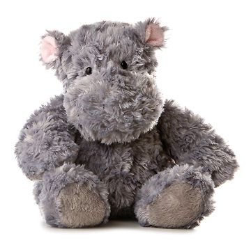 Wubbie 12 Inch Stuffed Hippo made by Aurora World   NWT   Style 30865