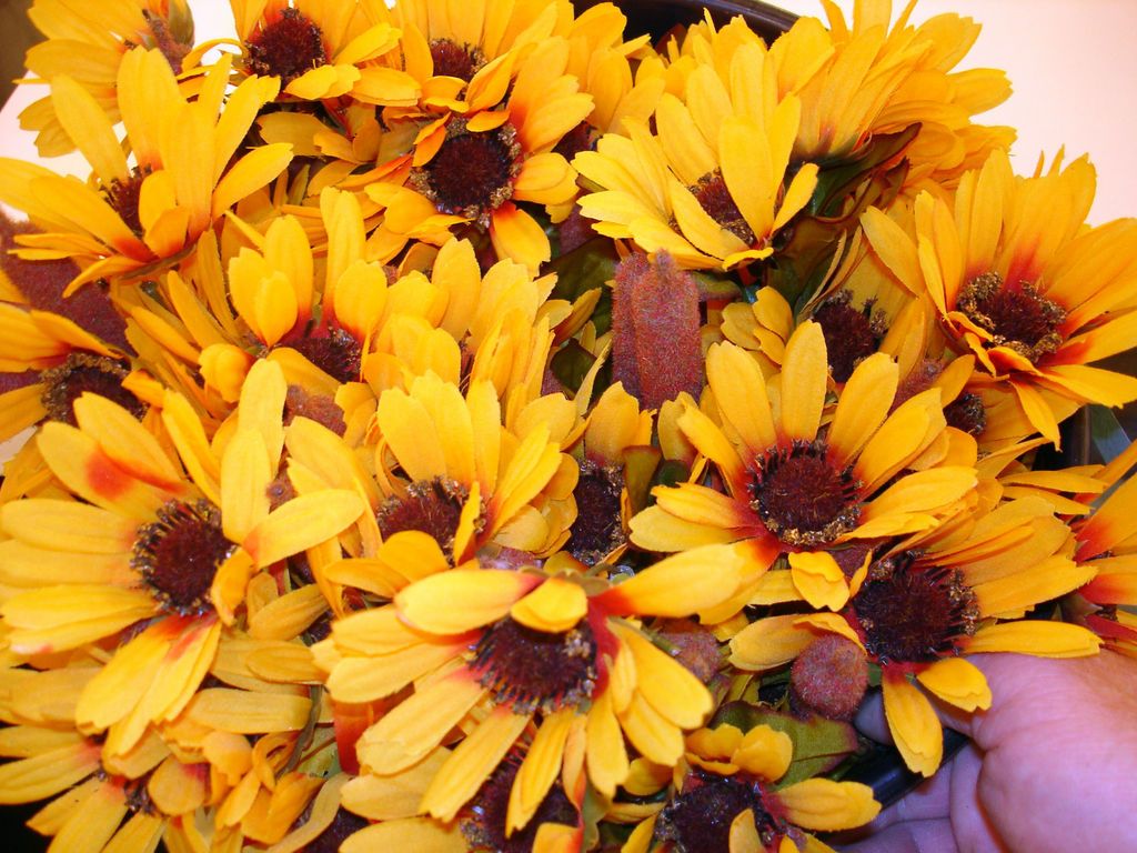 Fall Picks 16pcs Silk Wholesale Lot Bulk Flowers Crafts Arrangement